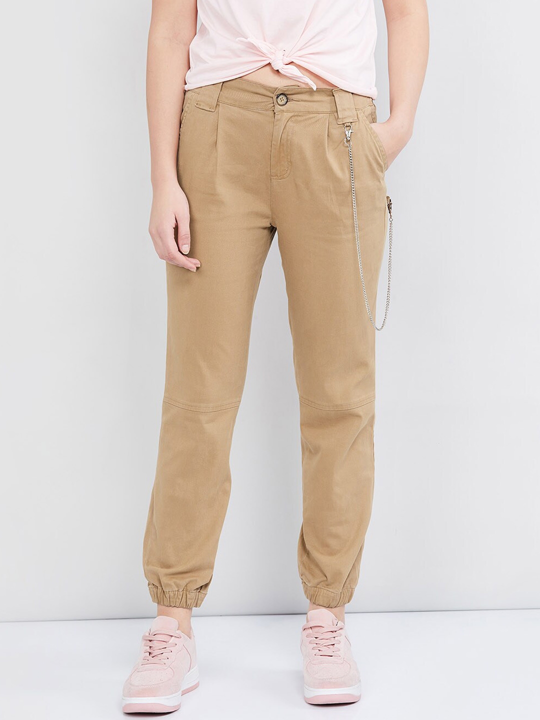 girls slim fit joggers