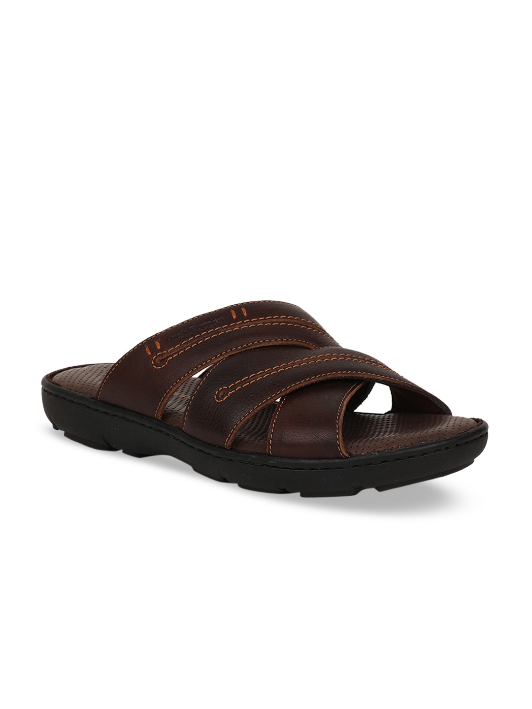 hush puppies mens leather sandals