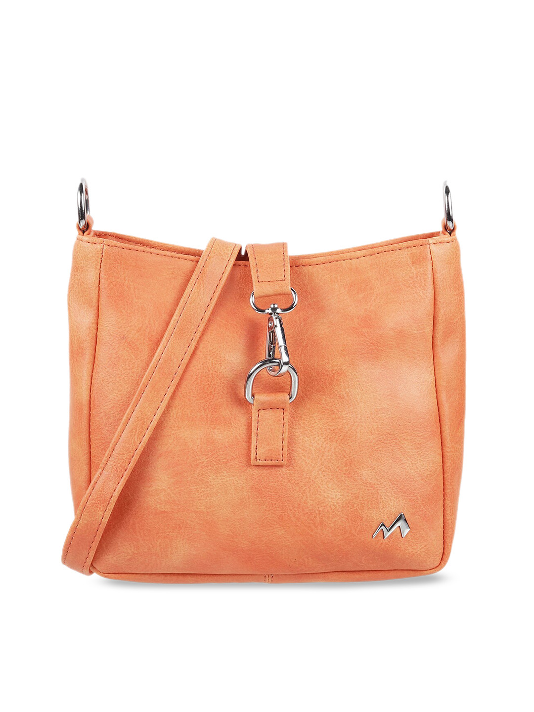 Buy Metro Orange Solid Sling Bag Handbags for Women 12704476 Myntra