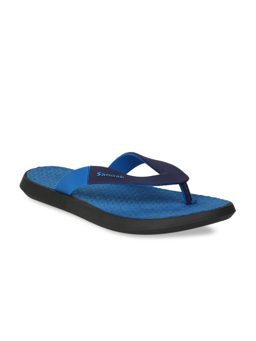 Buy Sandak By Bata Men Blue Comfort Sandals Sandals for Men 12688238