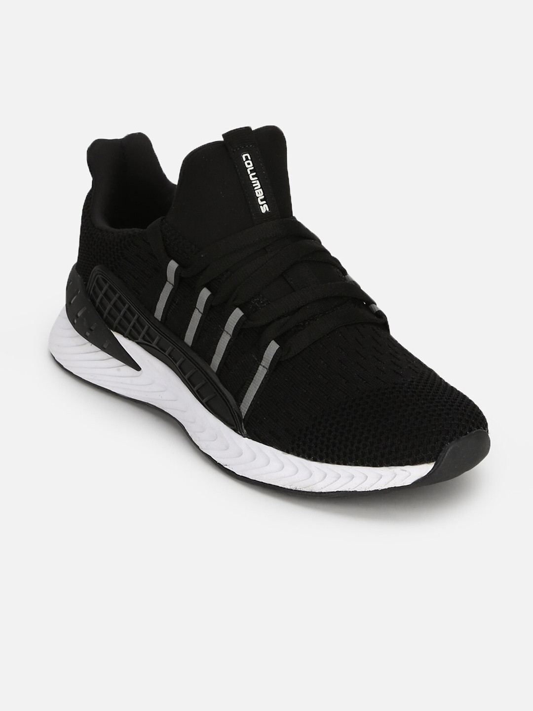 Buy Columbus Men Black Mesh Running Shoes Sports Shoes for Men 12939644 Myntra