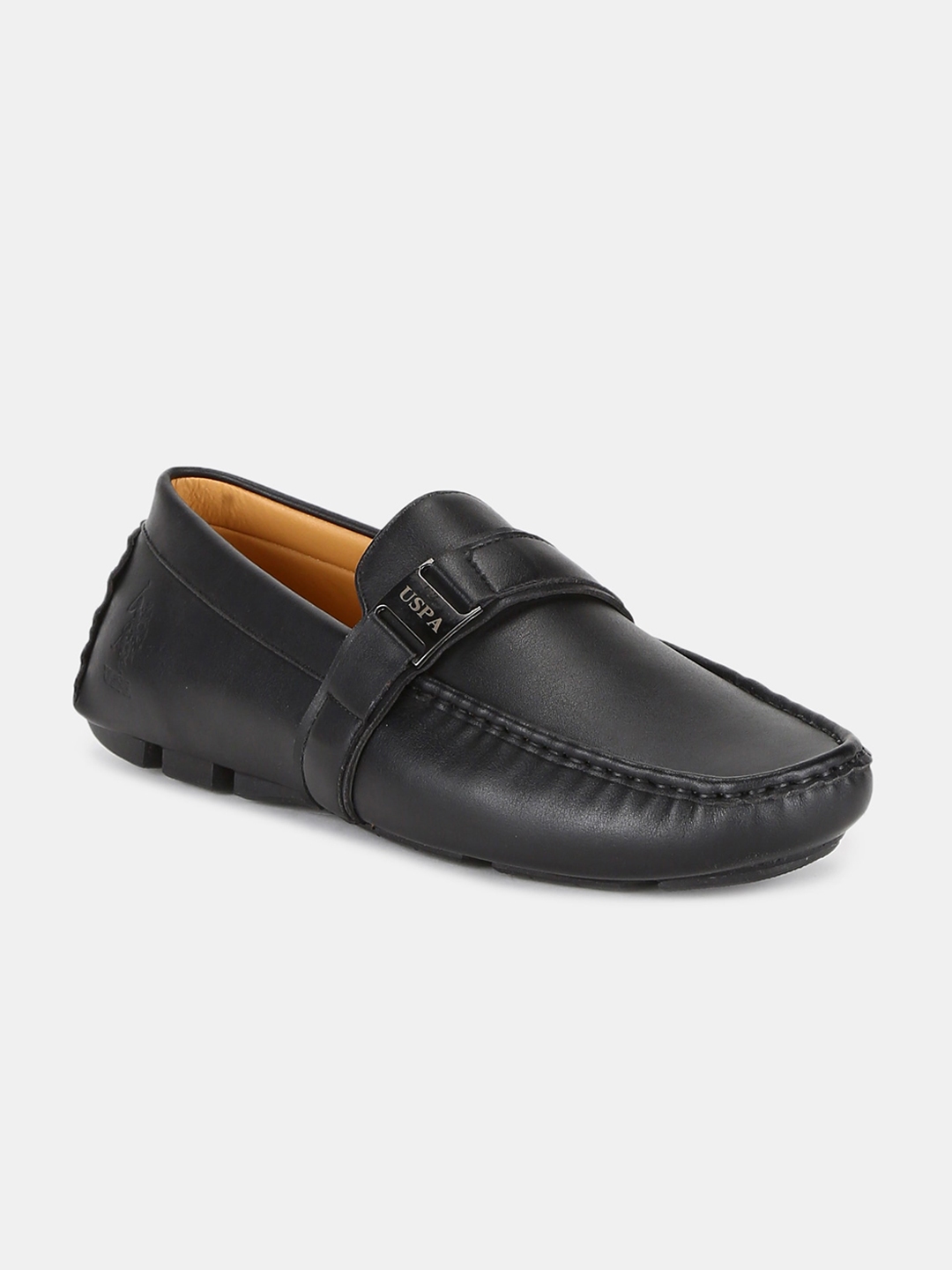 Buy U.S. Polo Assn. Men Black Driving Shoes - Casual Shoes for Men ...