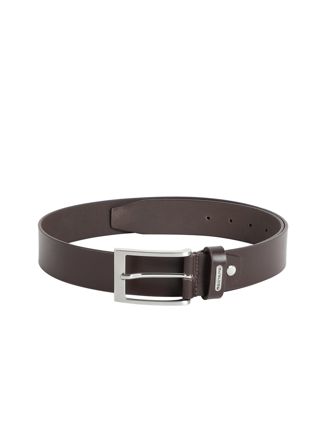 Buy Red Tape Men Brown Textured Leather Belt - Belts for Men 12943696 ...