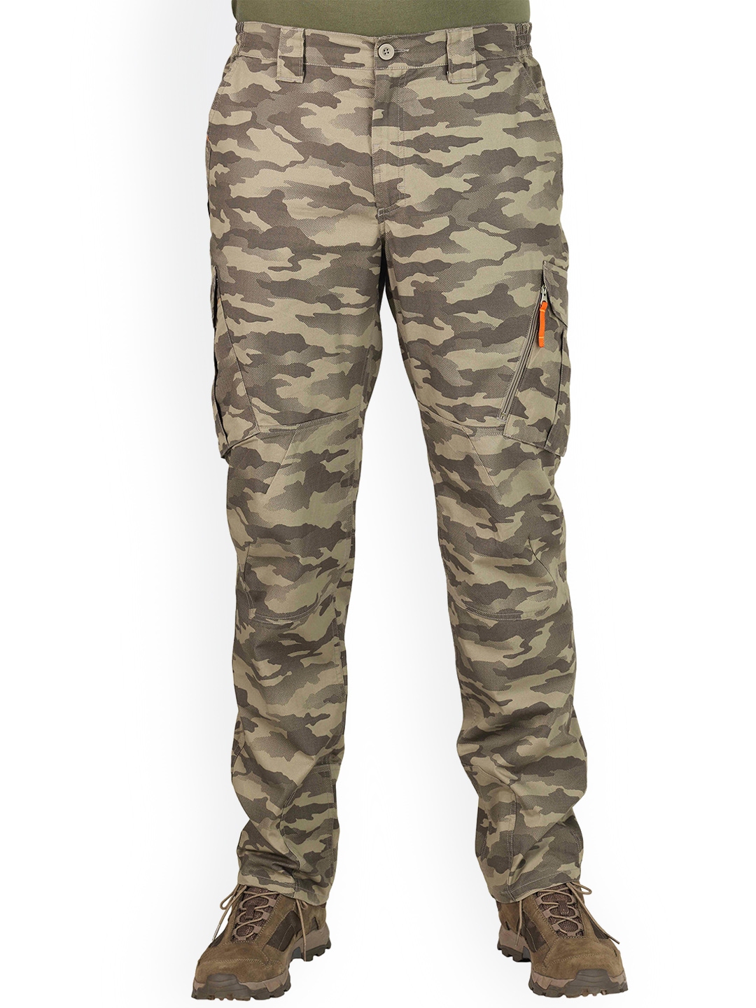 hollow buckle cargo pants