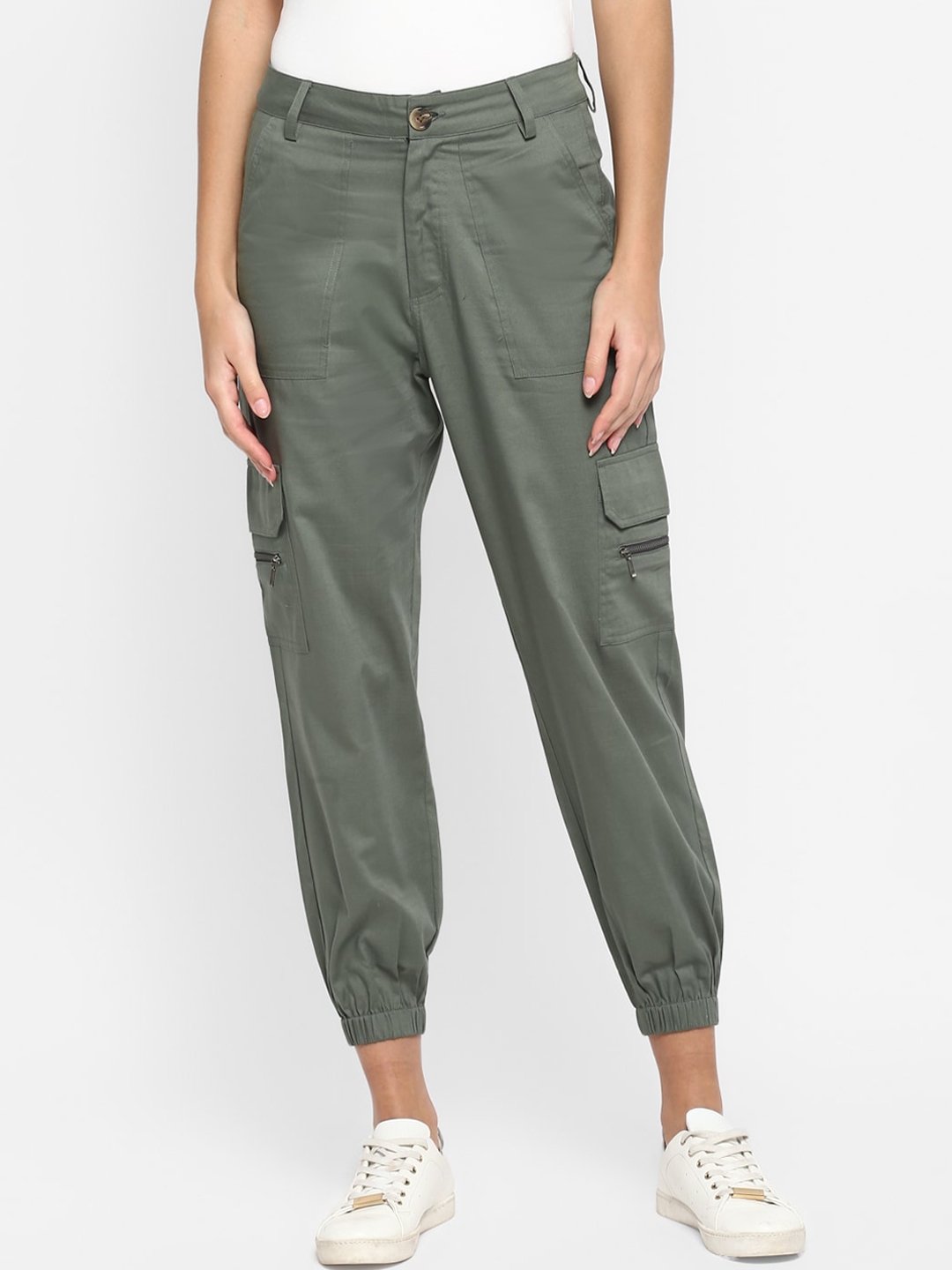 olive colour joggers