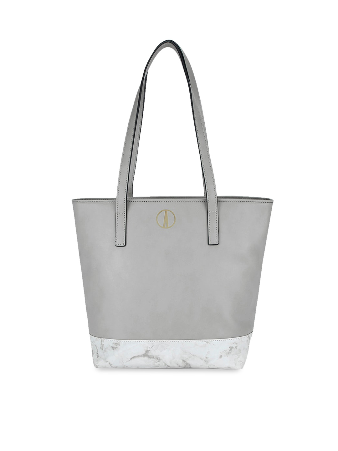 Buy AND Grey Solid Tote Bag Handbags for Women 12993474 Myntra