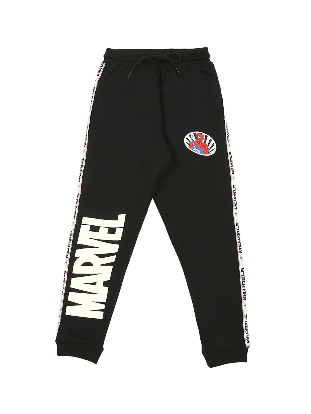 Black Spiderman Character Trackpants main image 0