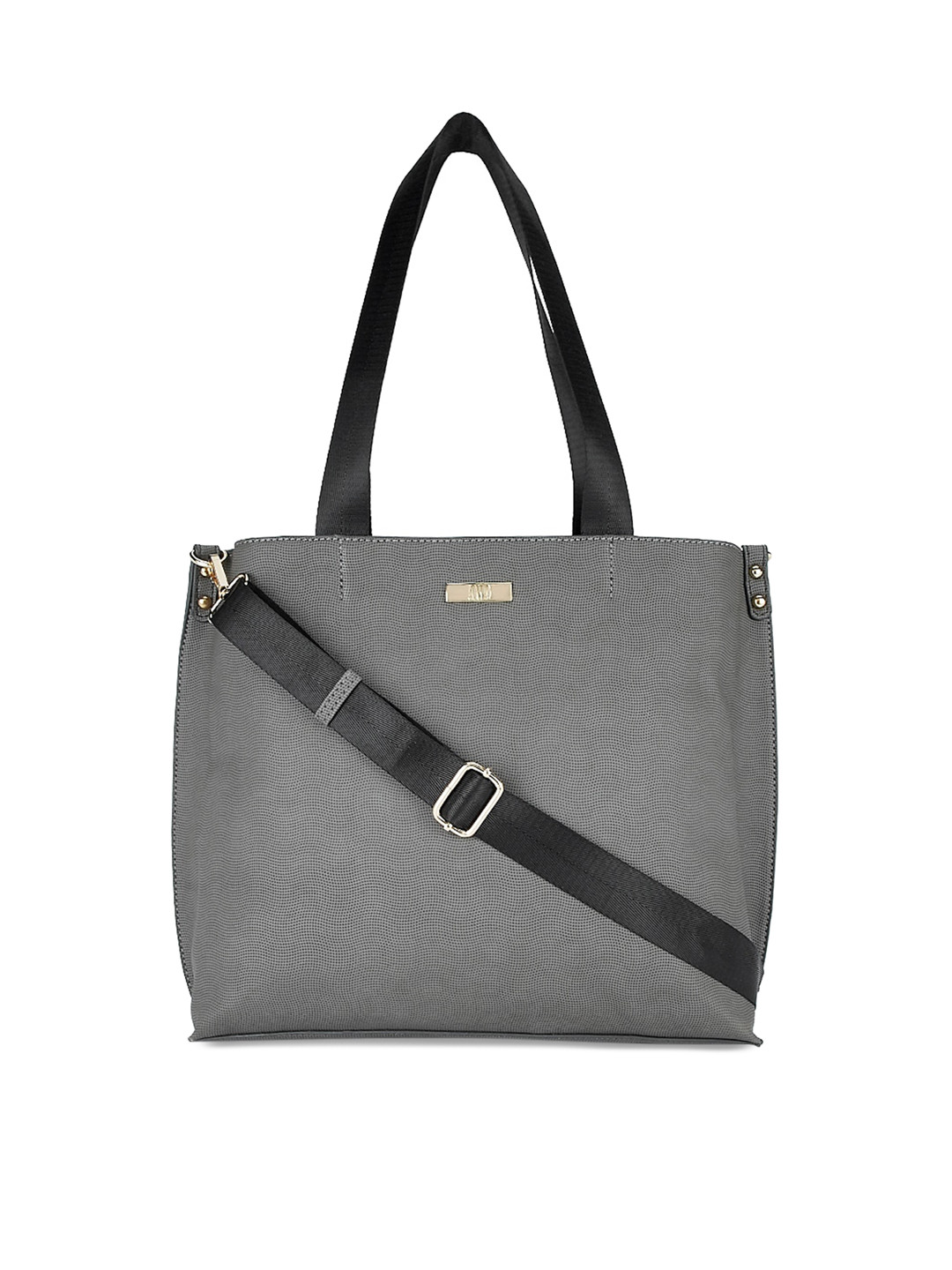 Buy AND Grey Solid Shoulder Bag Handbags for Women 12996318 Myntra