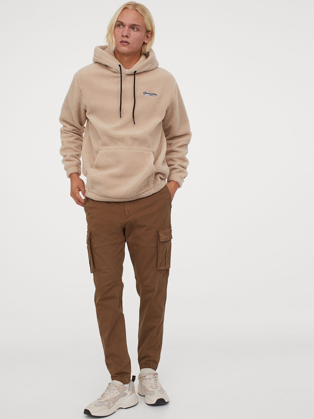 h and m mens cargo trousers