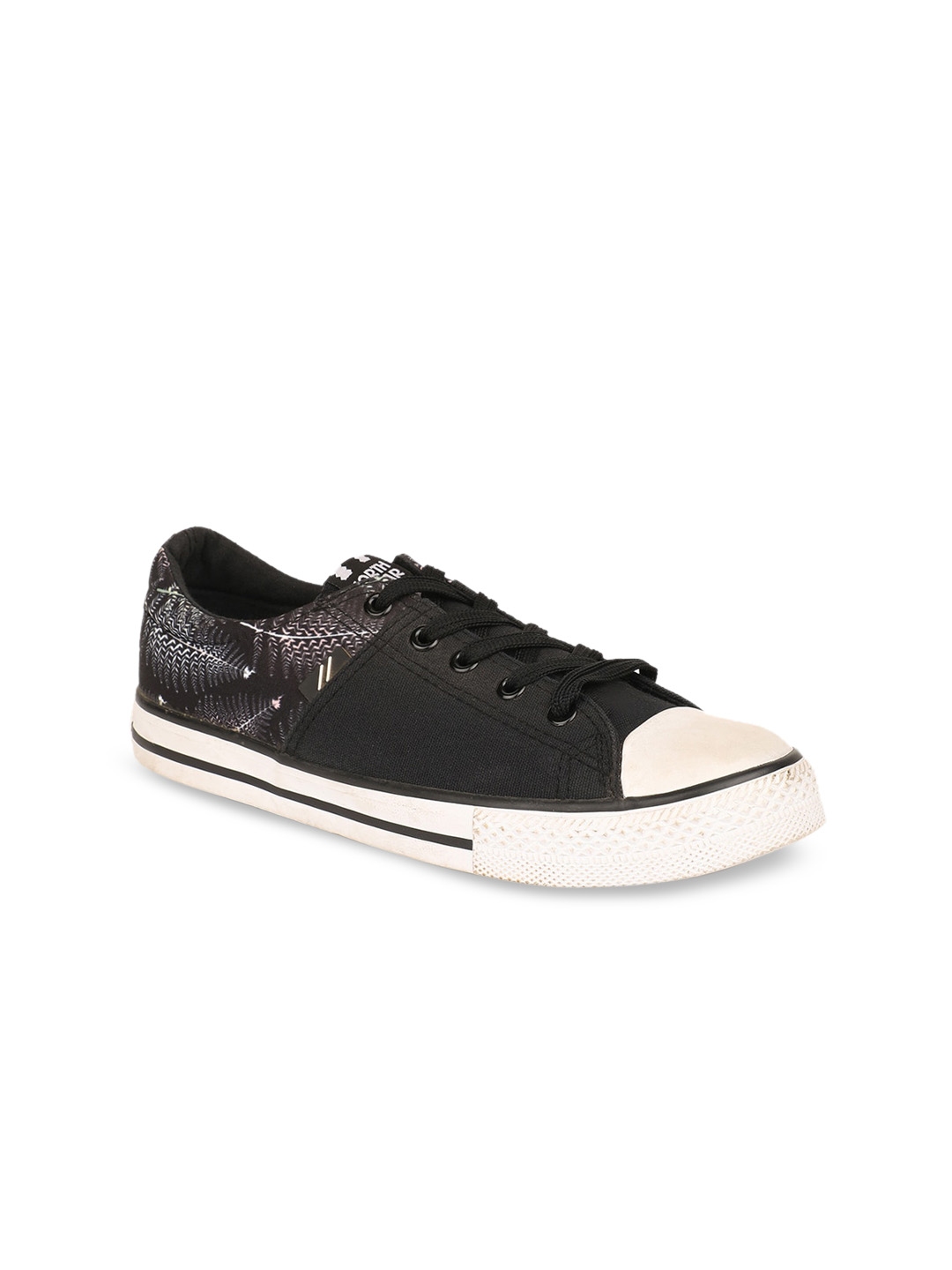 north star black sneakers