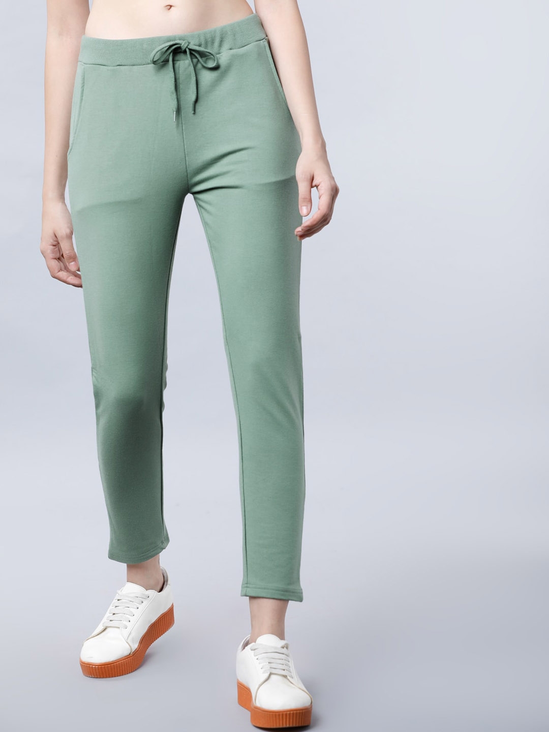 olive track pants