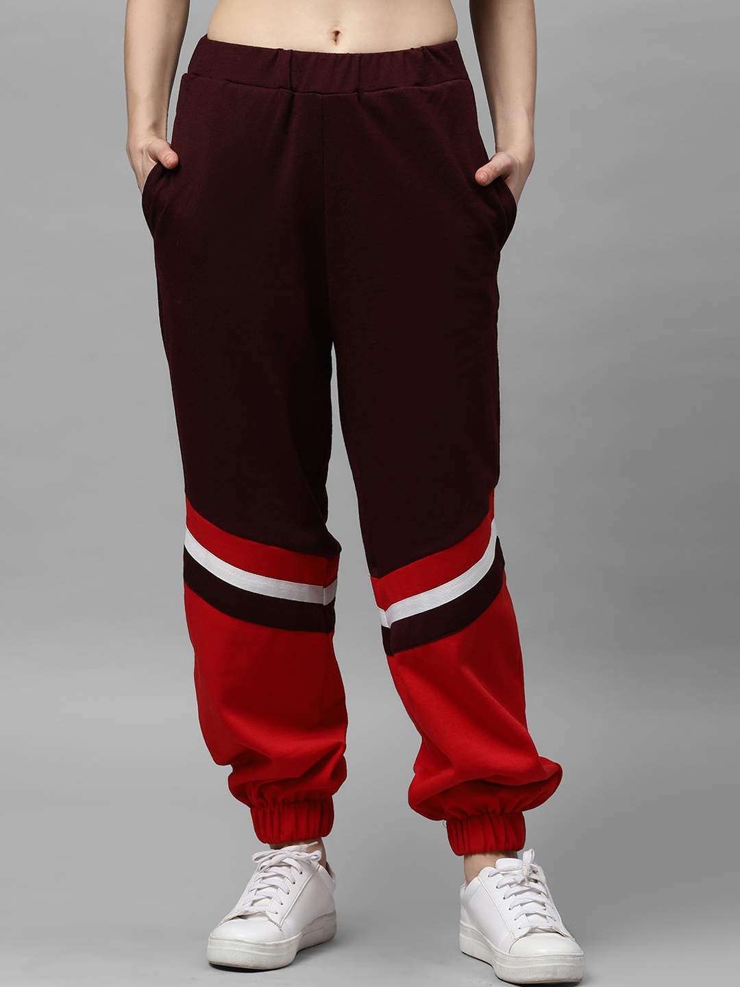 siksilk athena tape track pants