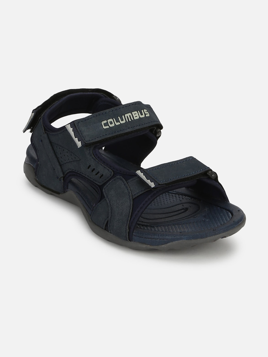 Buy Columbus Men Navy Blue Solid Sports Sandals - Sports Sandals for Men 13033826 | Myntra