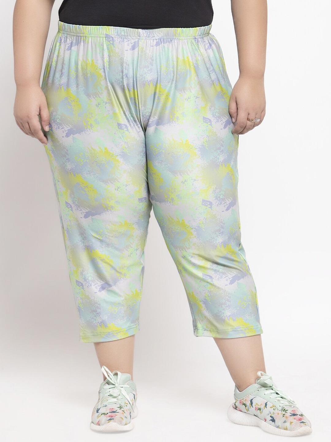 sage green capris