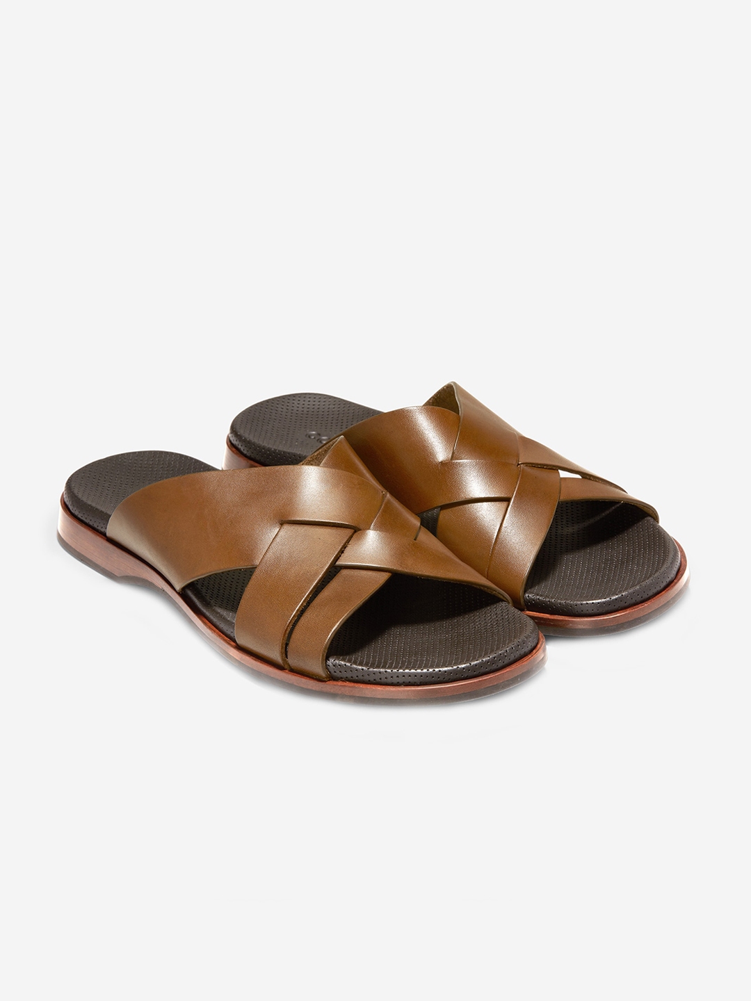 buy men's leather sandals