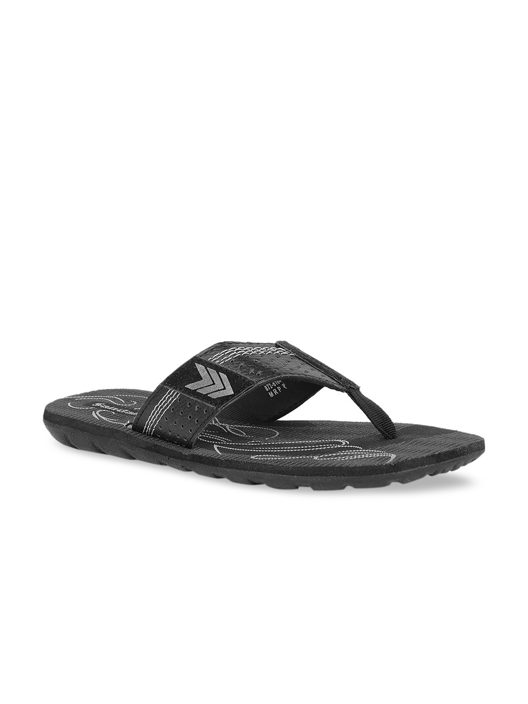 Buy Sandak By Bata Men Black Thong Flip Flops - Flip Flops for Men 13069974 | Myntra