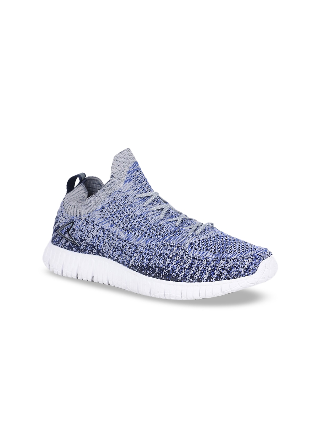 power blue running shoes