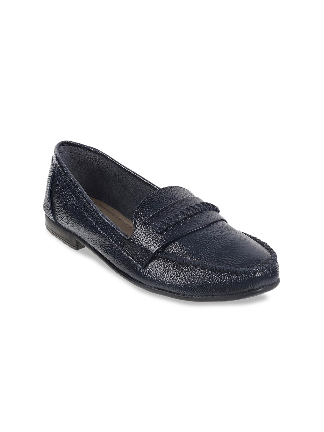 Buy Metro Women Navy Blue Loafers - Casual Shoes for Women 13122832 ...