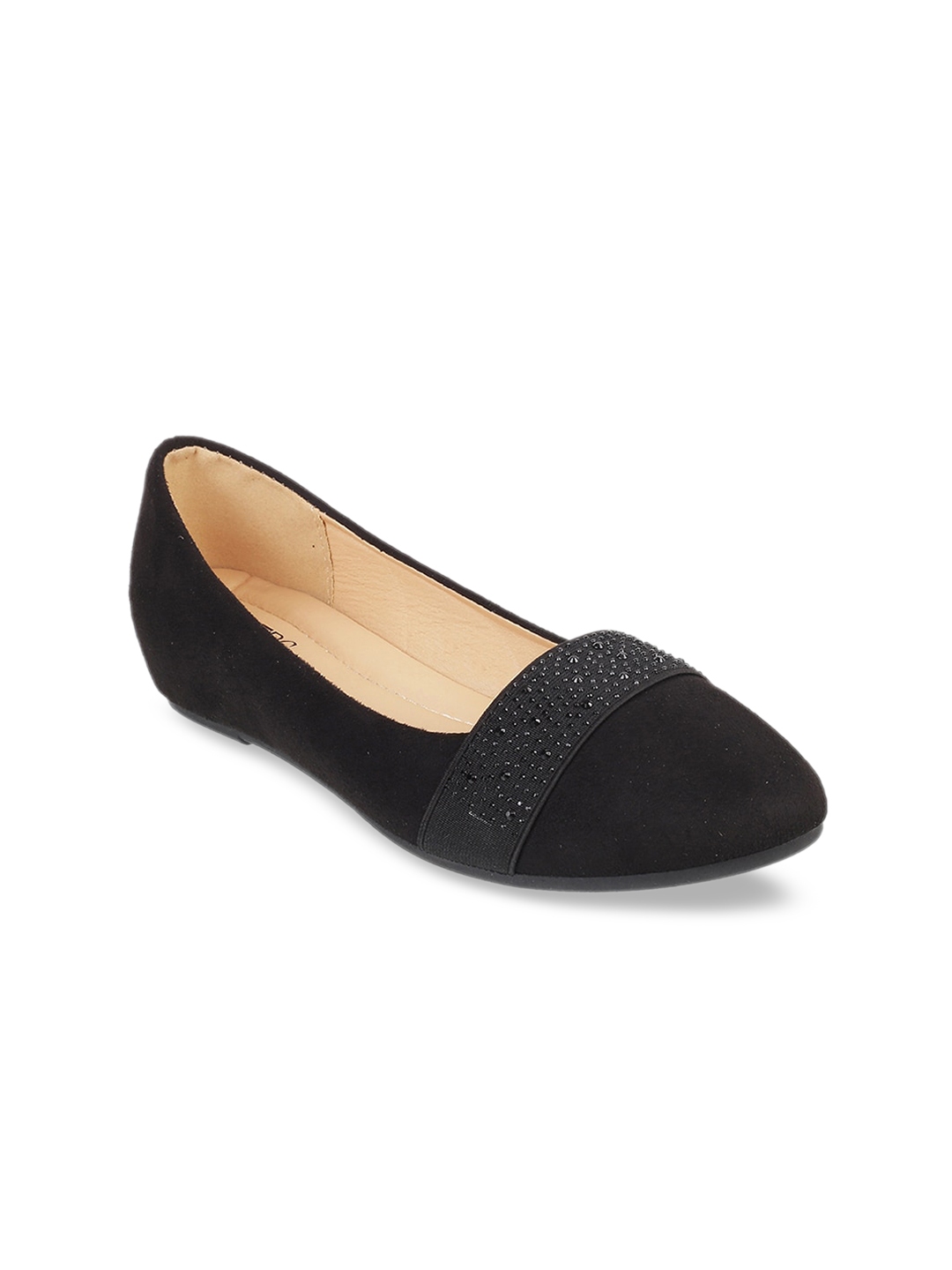 embellished ballerina flats