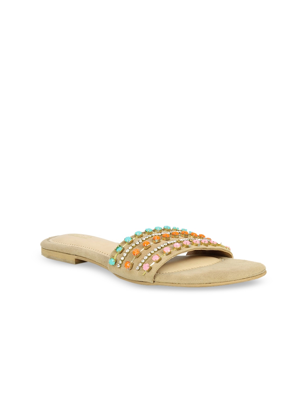 open toe womens flats