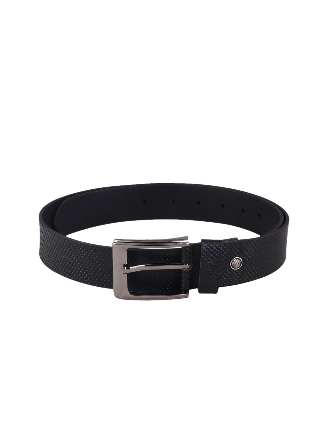Buy Metronaut Men Black Solid Leather Belt - Belts for Men 12894204 ...
