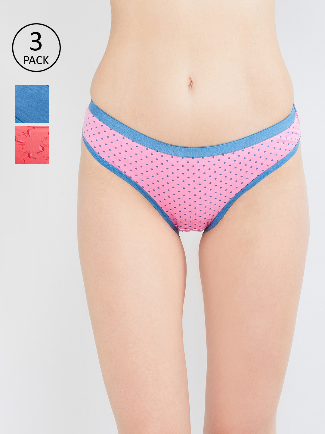 Buy Max Women Pack Of 3 Hipster Briefs NOOSSU20BK03BLUE Briefs for Women 12894088 Myntra