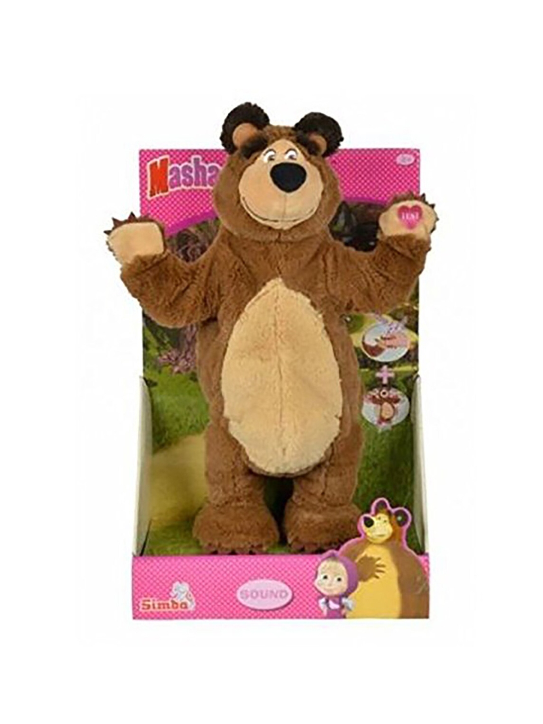 masha and the bear soft toys