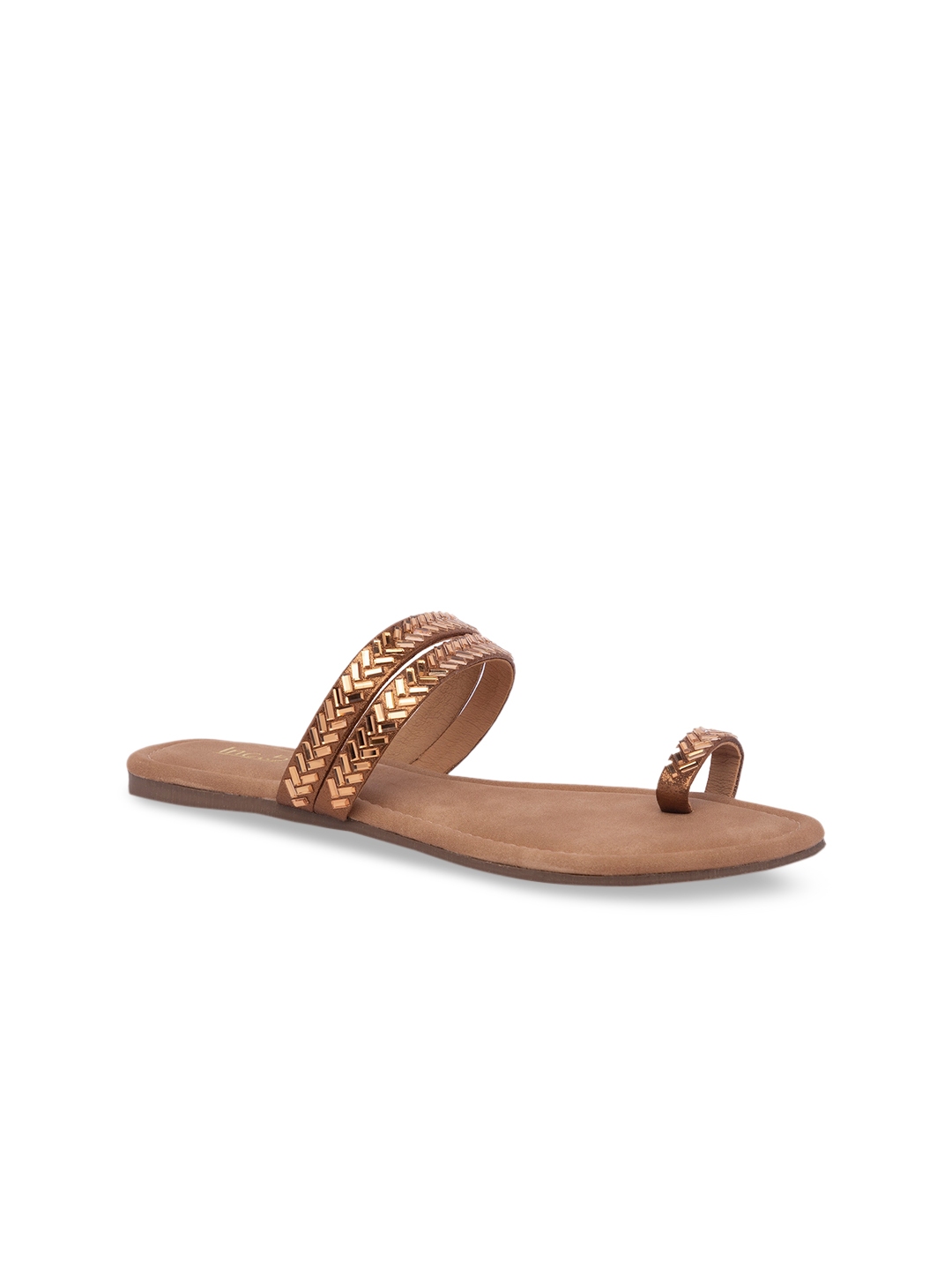 gold toe flats