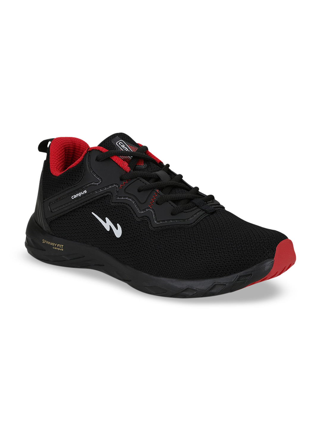Buy Campus Men Black Mesh Walking Shoes Sports Shoes for Men 12926142