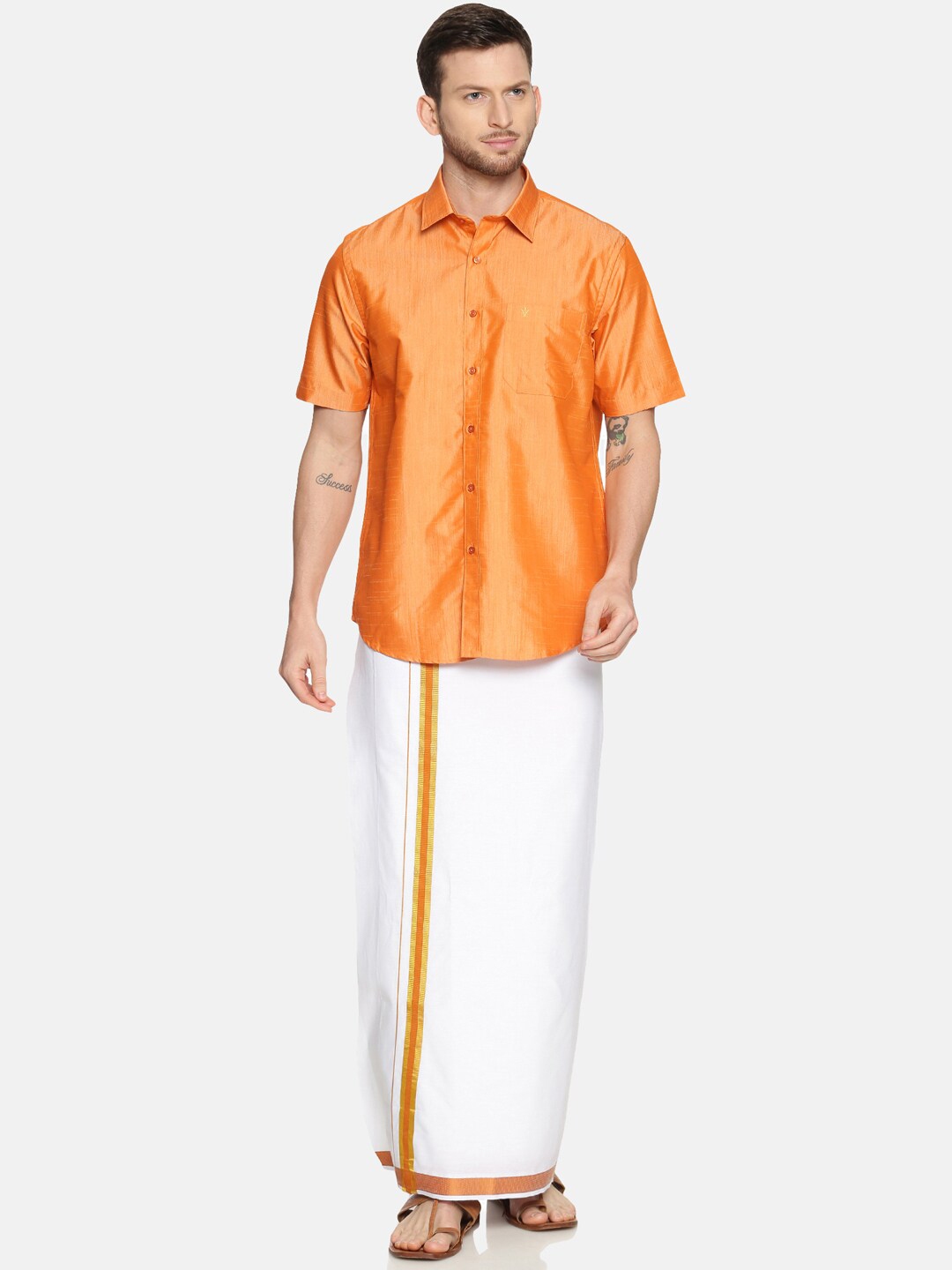 ramraj dhoti and shirt set