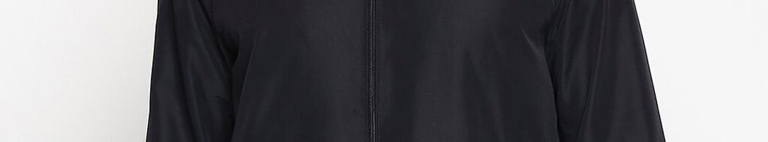 Buy Mufti Men Black Solid Bomber - Jackets for Men 13208374 | Myntra