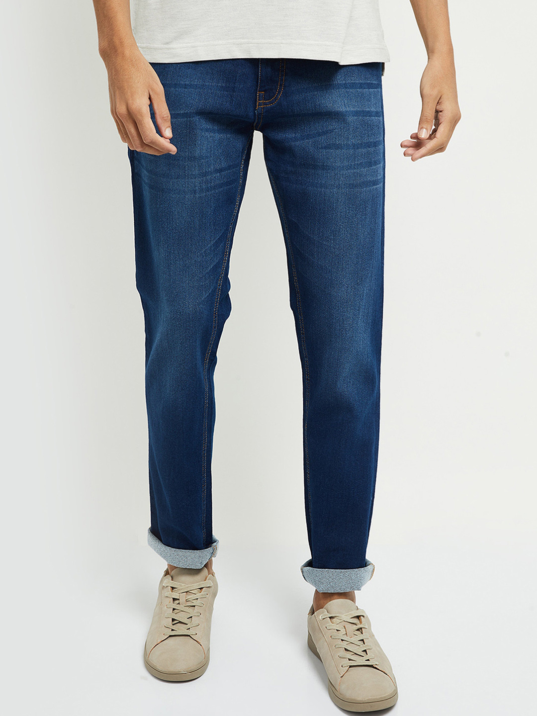 Buy Max Men Blue Slim Fit Jeans Jeans for Men 13209772 Myntra