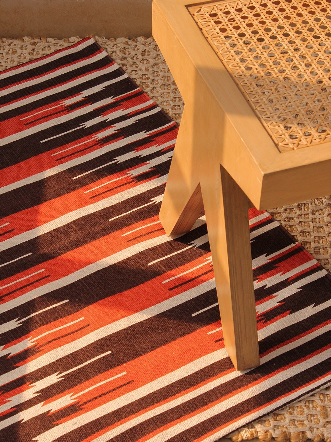 Buy House This Red Printed Floor Mat Floor Mats & Dhurries for Unisex