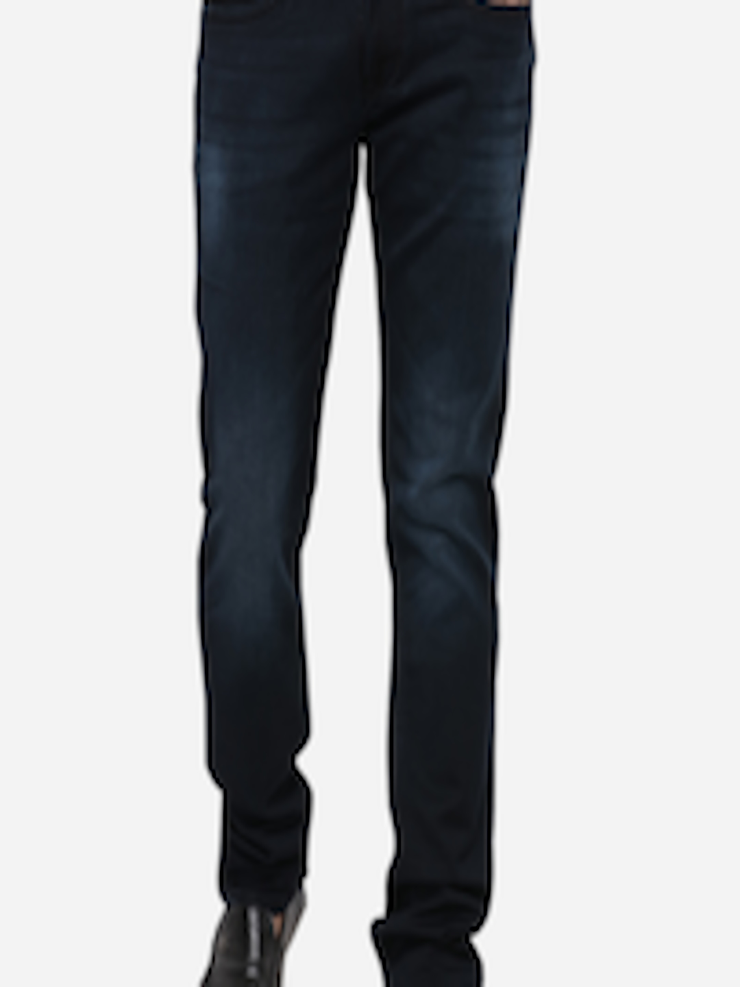 Buy JADE BLUE Men Blue Slim Fit Mid Rise Clean Look Jeans - Jeans for ...