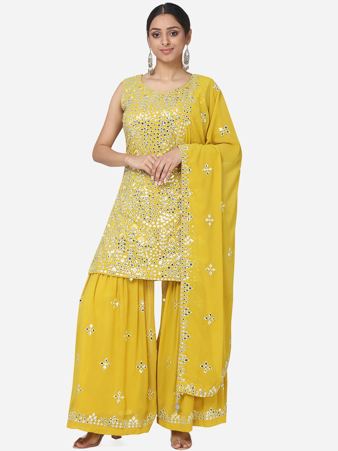 sharara set in myntra