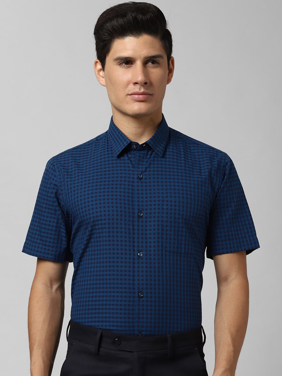 peter england shirts black