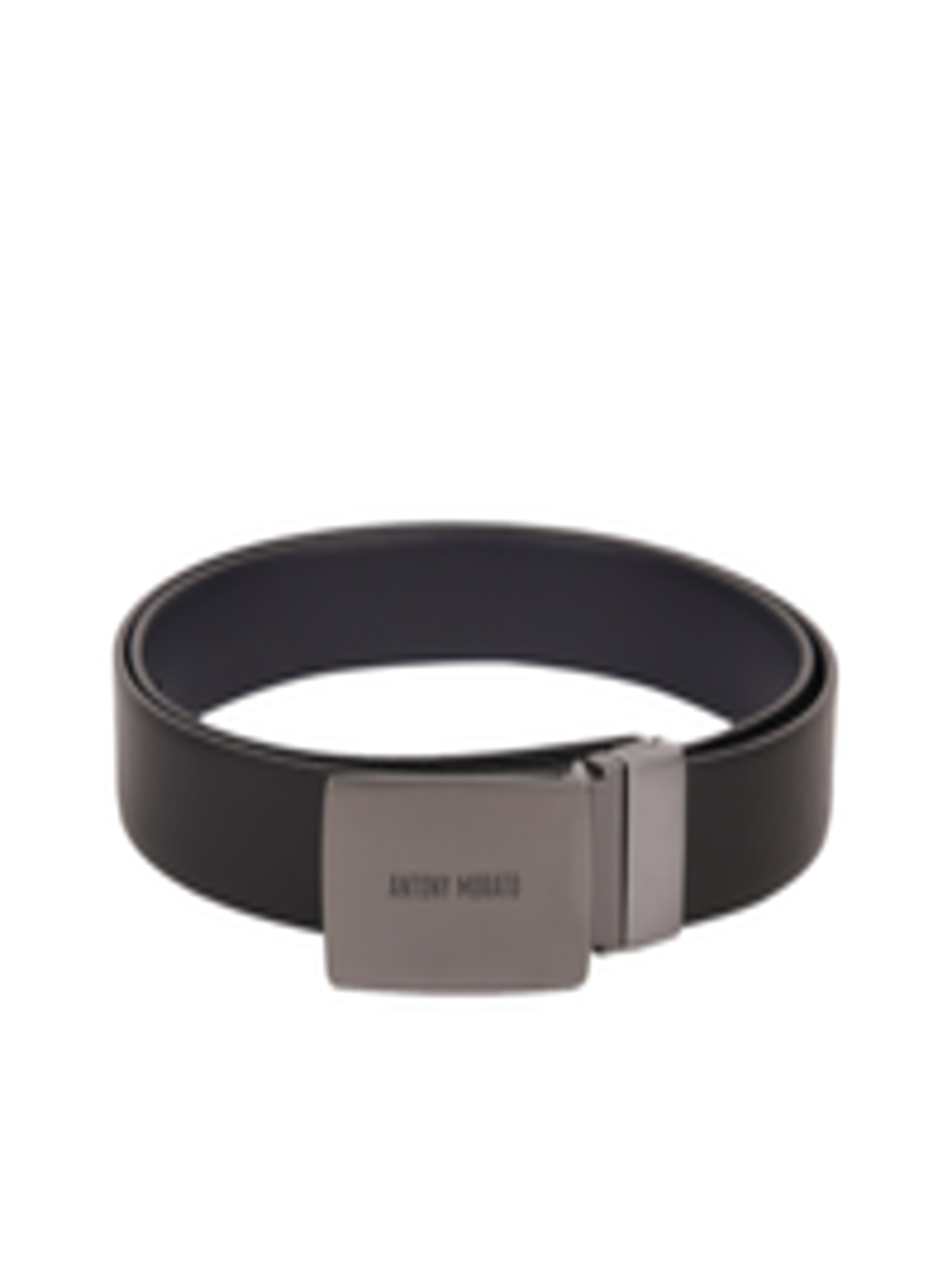 Buy Antony Morato Men Black Solid Belt - Belts for Men 13259370 | Myntra