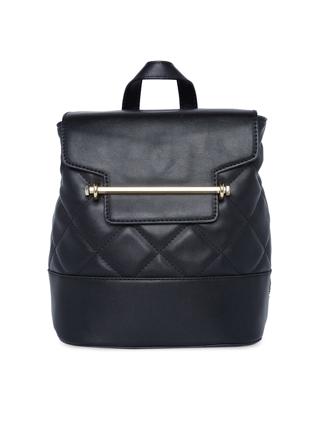 Buy Call It Spring Women Black Solid Quilted Backpack Backpacks for Women 13255824 Myntra