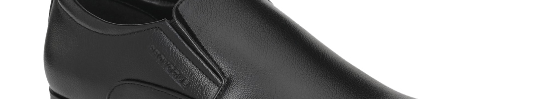 Buy Provogue Men Black Solid Formal Slip On Derbys - Formal Shoes for ...
