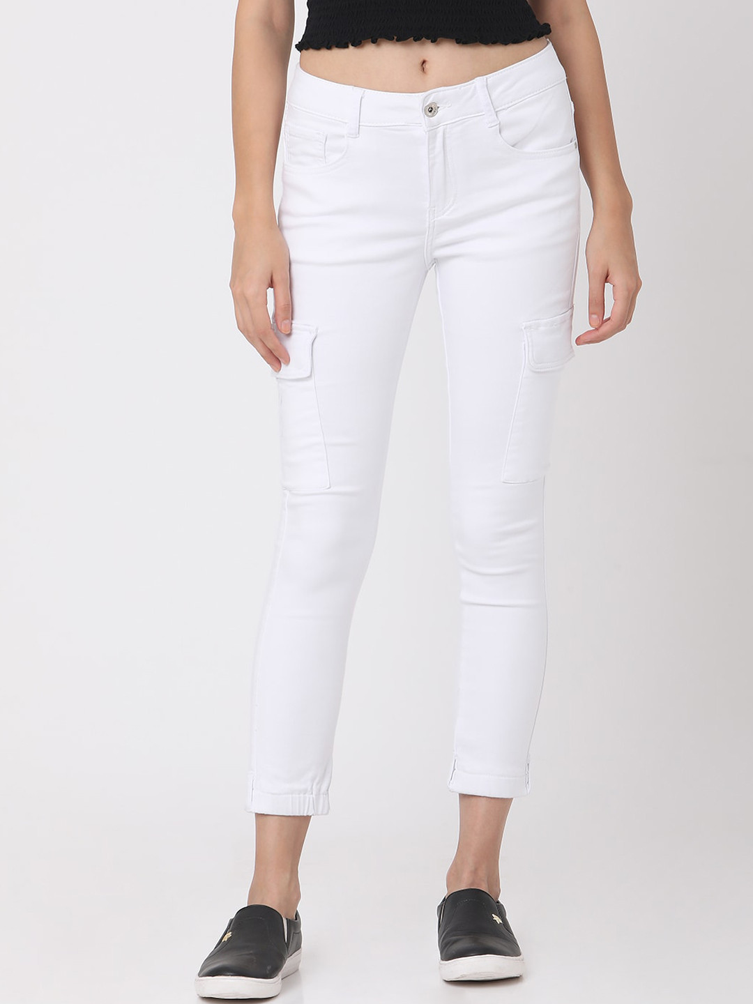 Buy Deal Jeans Women White Slim Fit Jeans Jeans for Women 13328642