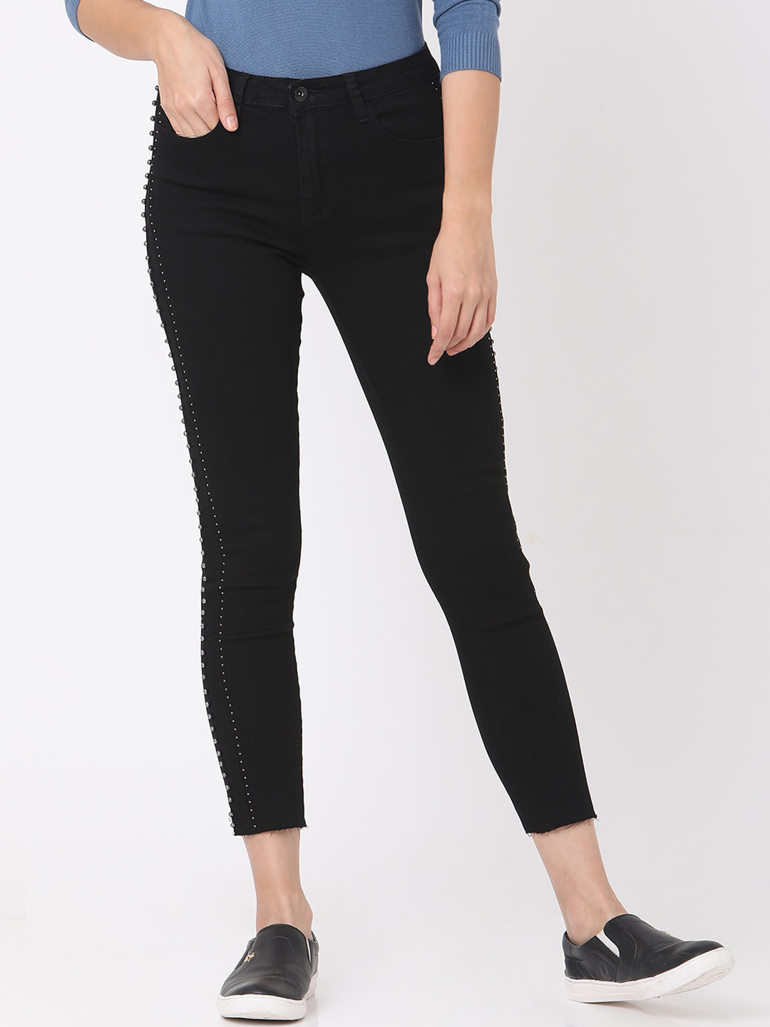 Buy Deal Jeans Women Black Skinny Fit Jeans Jeans for Women 13328668