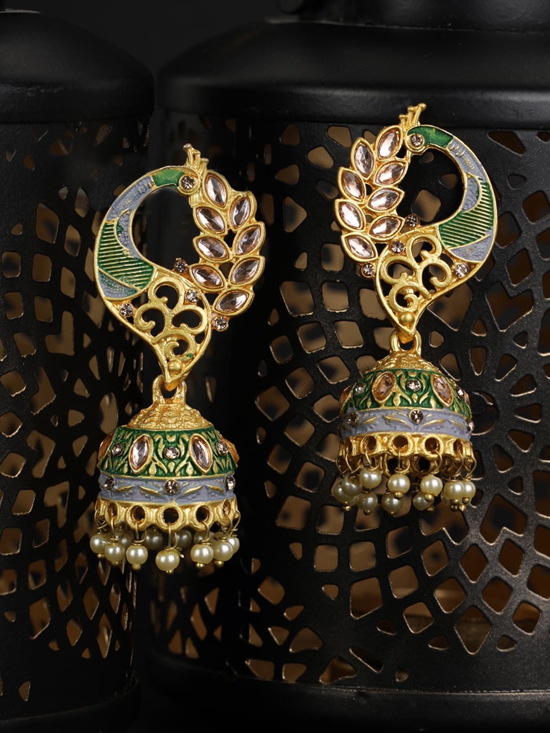 Myntra earrings jhumkas