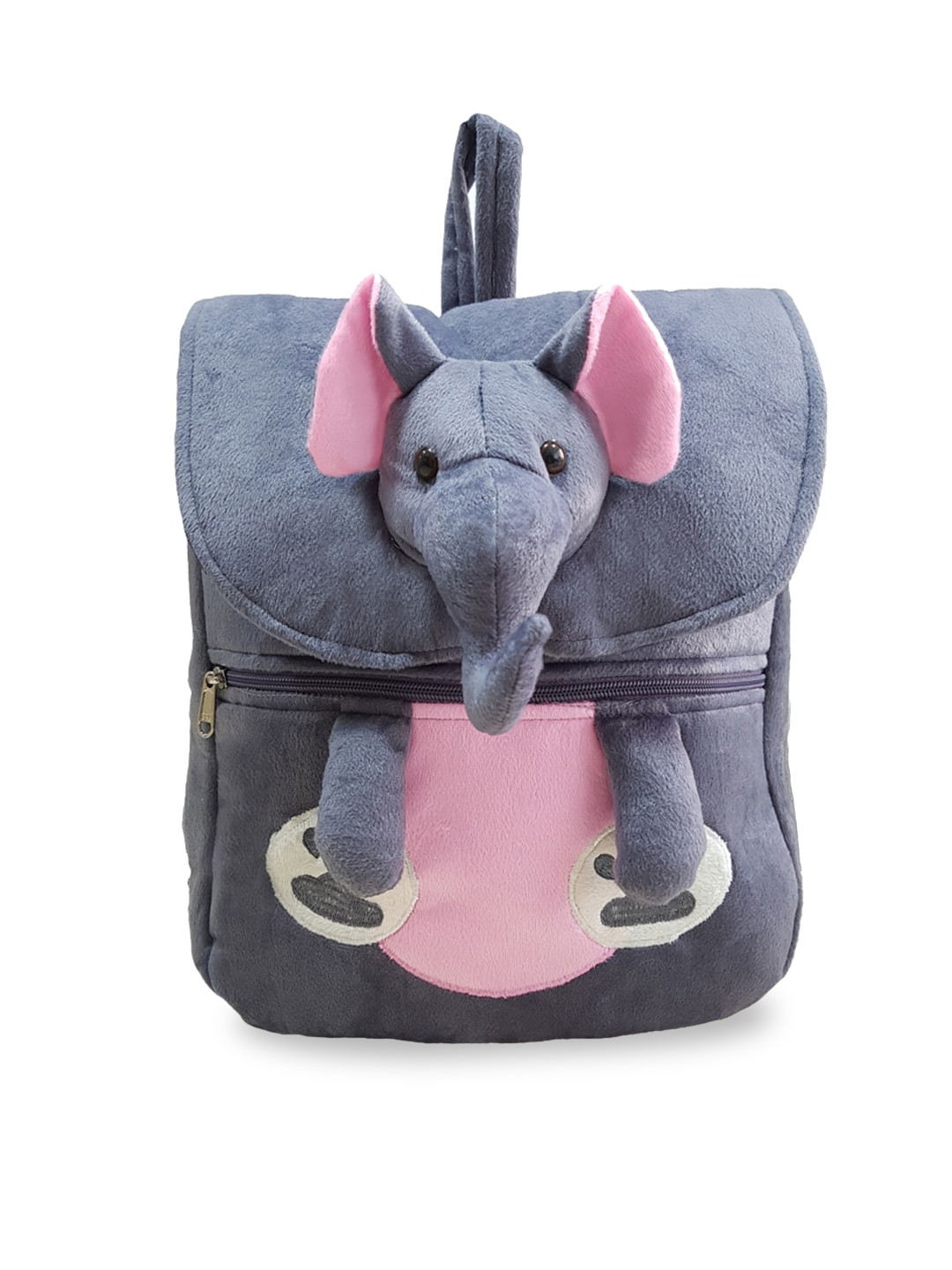 Buy Ultra Kids Grey Elephant Face Backpack Backpacks for Unisex Kids