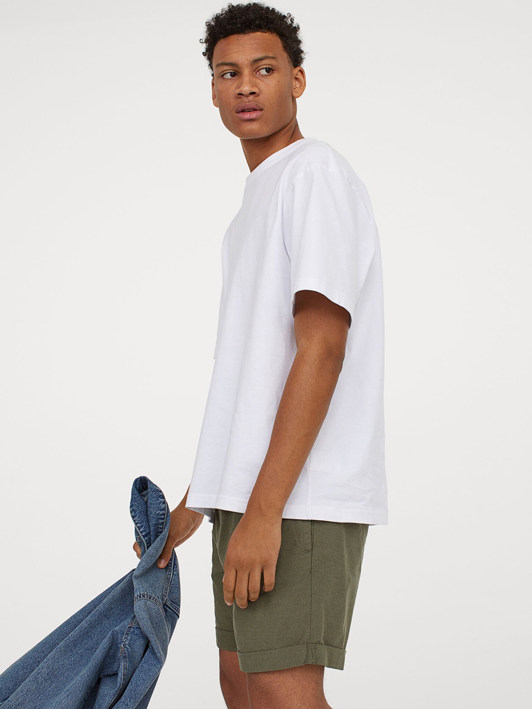 h and m mens sweat shorts