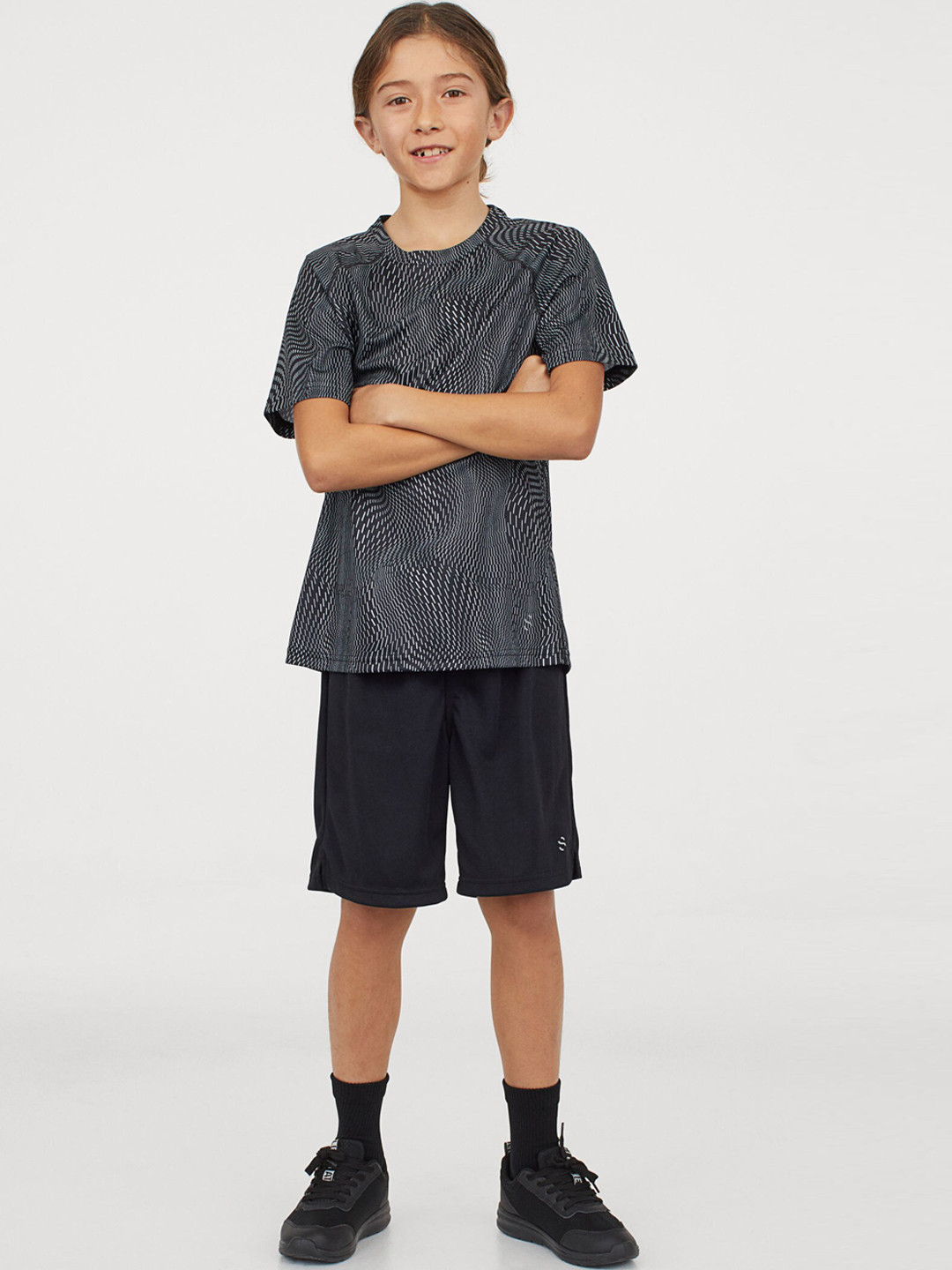 Buy H&M Boys Black Sports Shorts Shorts for Boys 13147622 Myntra