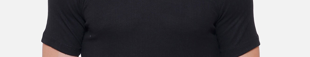 Buy BODYCARE INSIDER Men Black Solid Slim Fit Thermal T Shirt - Thermal ...