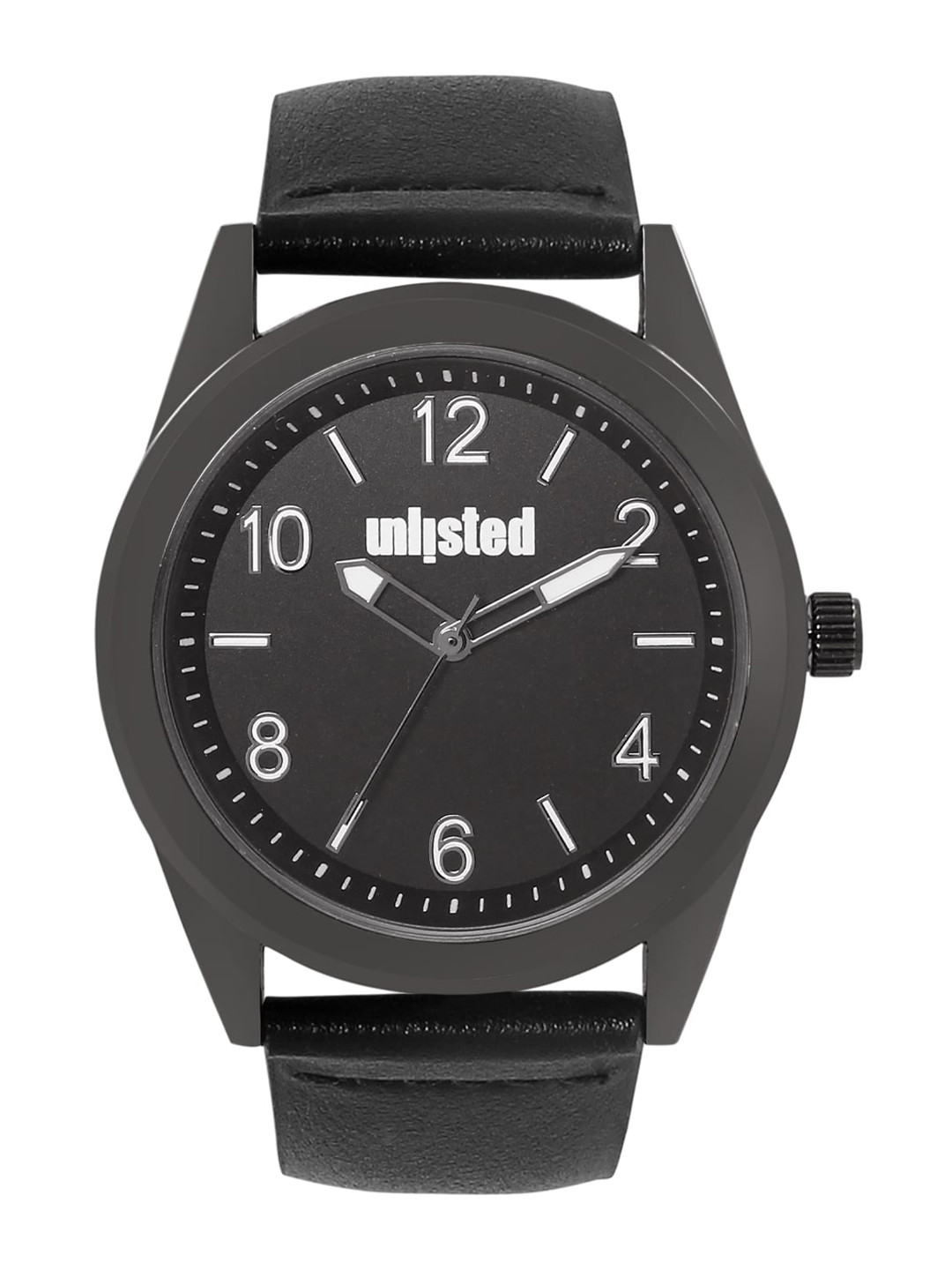 Buy UNLISTED A KENNETH COLE PRODUCTION Men Black Analogue Watch