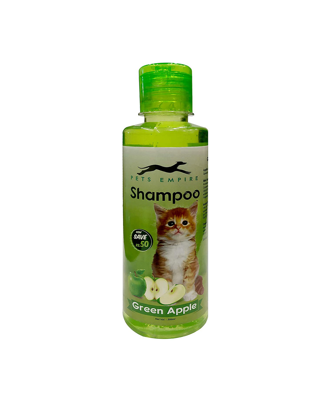 Buy PETS EMPIRE Green Apple Naturally Organic Body Shampoo For Cats 200