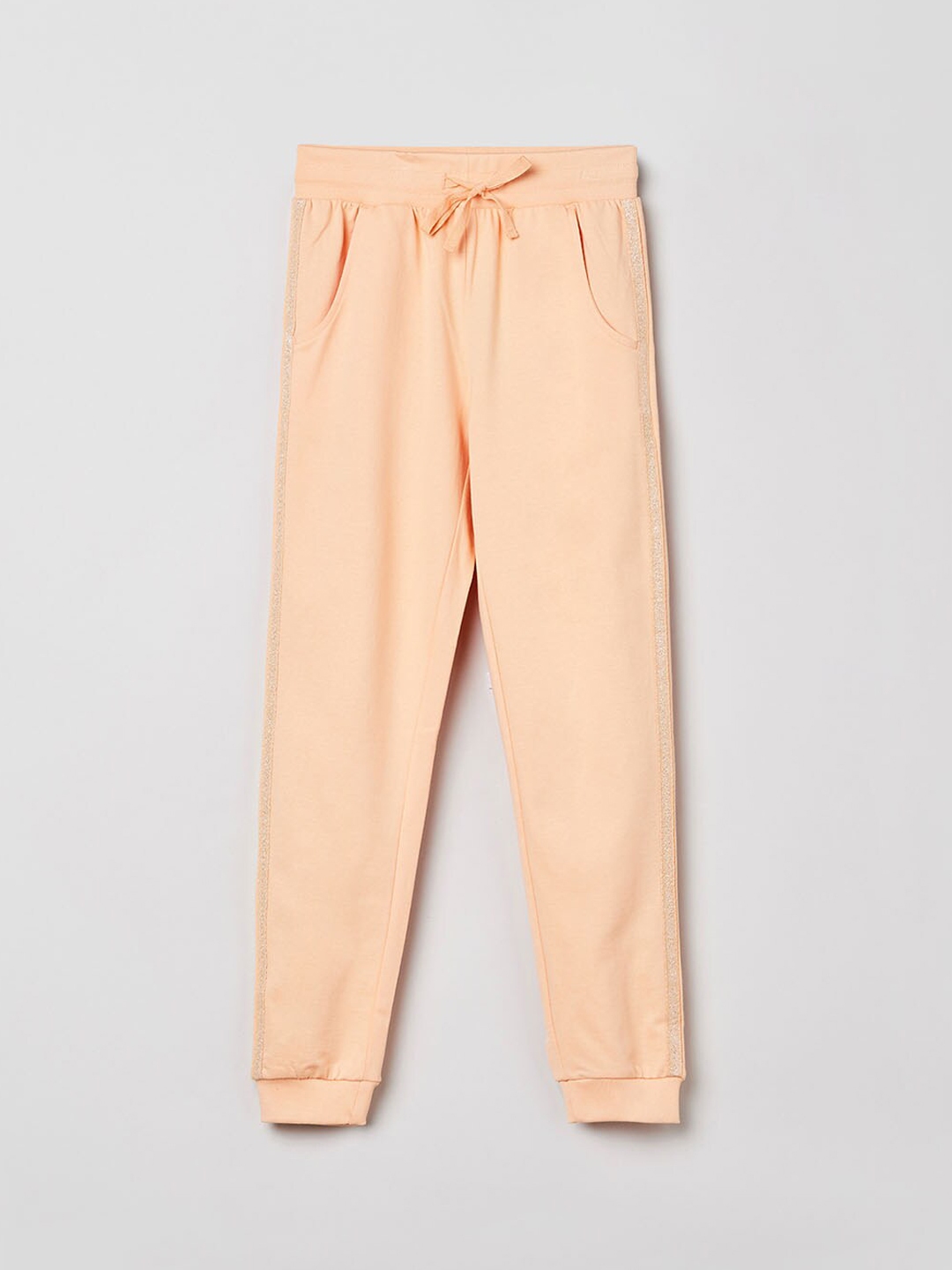 peach jogging suit