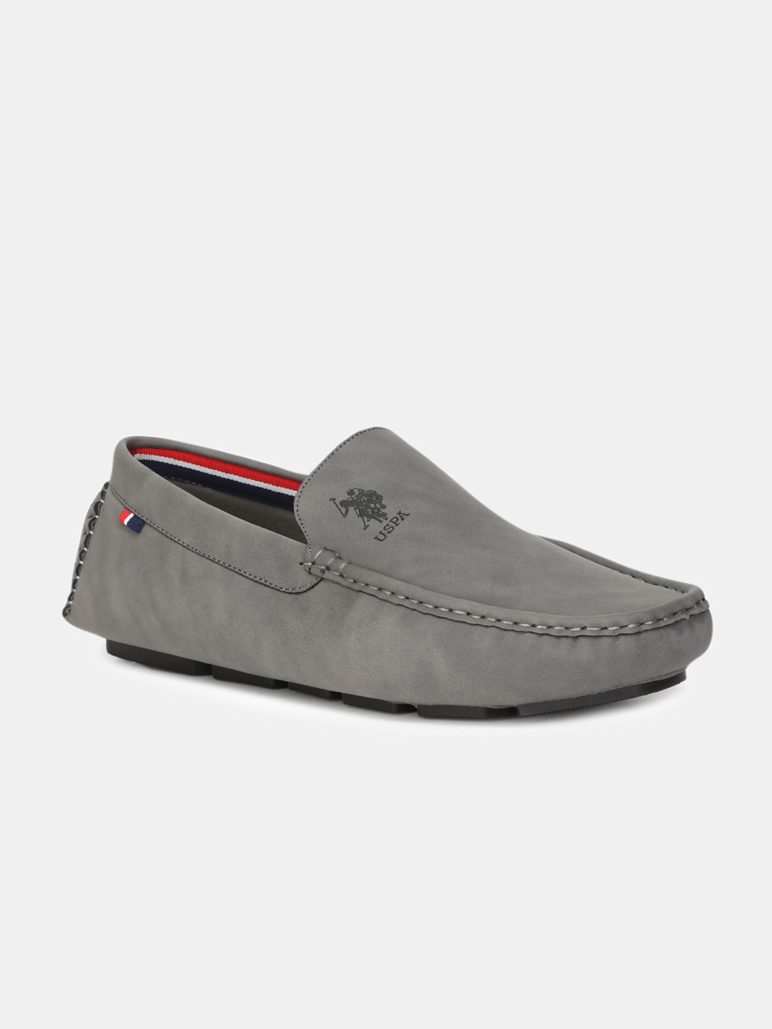Buy U.S. Polo Assn. Men Grey Driving Shoes Casual Shoes for Men